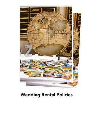 Wedding Rental Policies