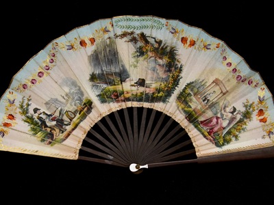 East Meets West: Decorative Hand Fans from Europe and China in the Collection