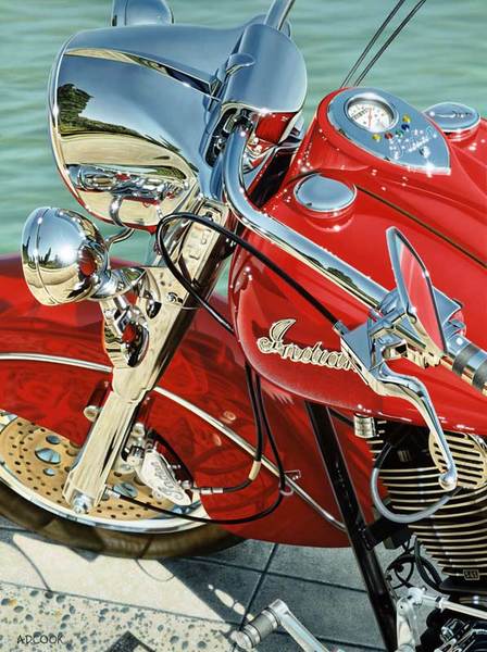 Luster: Realism and Hyperrealism in Contemporary Automobile and Motorcycle Painting