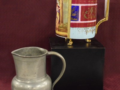 Upstairs, Downstairs: Porcelain and Pewter Decorative Arts from the Collection